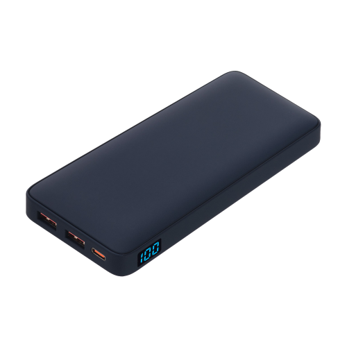 Внешний аккумулятор с подсветкой Анкор Плюс PD (Ancor PD Plus) 10000 mAh, синий