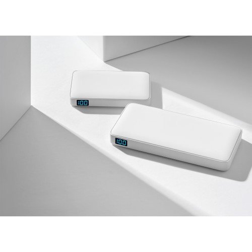 Внешний аккумулятор с подсветкой Анкор Плюс PD (Ancor PD Plus) 10000 mAh, белый