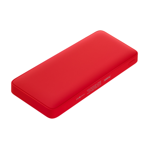 Внешний аккумулятор с подсветкой Анкор Плюс PD (Ancor PD Plus) 10000 mAh, красный