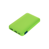 Внешний аккумулятор с подсветкой Анкор (Ancor) 5000 mAh, салатовый