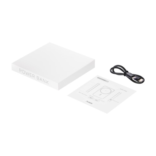 Внешний аккумулятор Ларго PD (Largo PD) 5000mAh с функцией беспроводной зарядки 15W, желтый