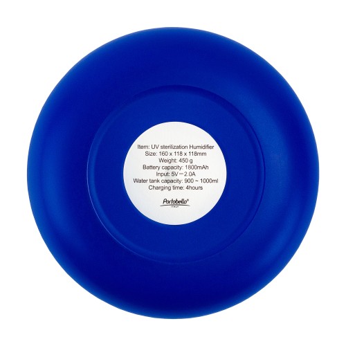 Увлажнитель с антибактериальной UV-лампой Истриа Ультрамарин (Antibacterial Istria Ultramarine), синий