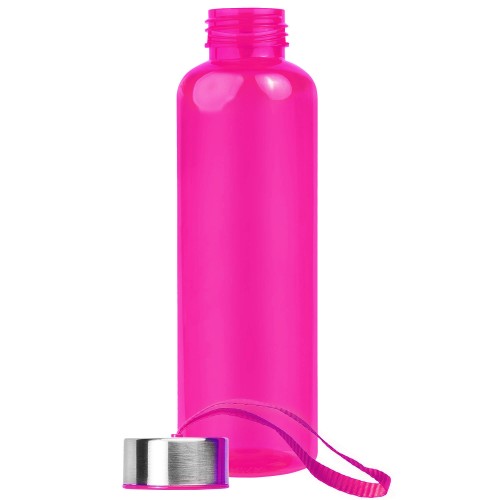 Бутылка для воды VERONA PET COLOR 550мл Розовая с розовым 6261.10