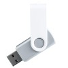Флешка TWIST WHITE COLOR Серебристая с белым 4015.06.07.32ГБ Флешка TWIST WHITE COLOR Серебристая с белым 4015.06.07.32ГБ