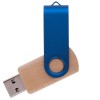 Флешка TWIST WOOD COLOR Светлое дерево с синим 4014.31.01.4ГБ Флешка TWIST WOOD COLOR Светлое дерево с синим 4014.31.01.4ГБ