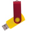 Флешка TWIST COLOR MIX Желтая с красным 4016.04.03.32ГБ Флешка TWIST COLOR MIX Желтая с красным 4016.04.03.32ГБ