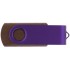 Флешка TWIST WOOD COLOR Темное дерево с фиолетовым 4014.32.11.8ГБ