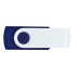 Флешка TWIST WHITE COLOR Синяя с белым 4015.01.07.4ГБ