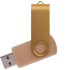 Флешка TWIST WOOD COLOR Светлое дерево с золотистым 4014.31.17.16ГБ