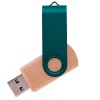 Флешка TWIST WOOD COLOR Светлое дерево с зеленым 4014.31.02.64ГБ Флешка TWIST WOOD COLOR Светлое дерево с зеленым 4014.31.02.64ГБ