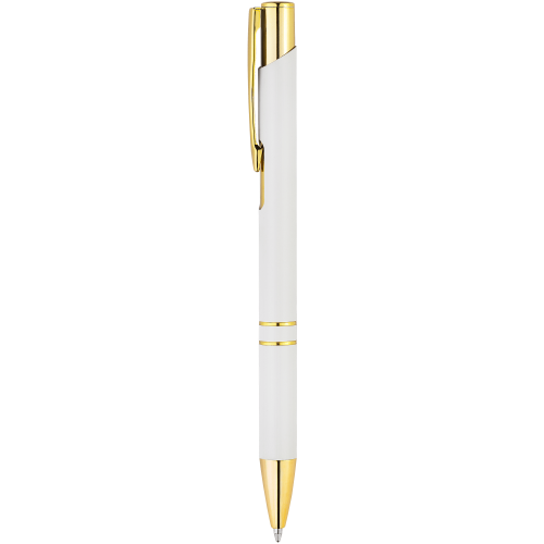 Ручка KOSKO SOFT GOLD Белая 1029.07