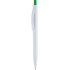 Ручка IGLA COLOR Белая с зеленой кнопкой 1033.02