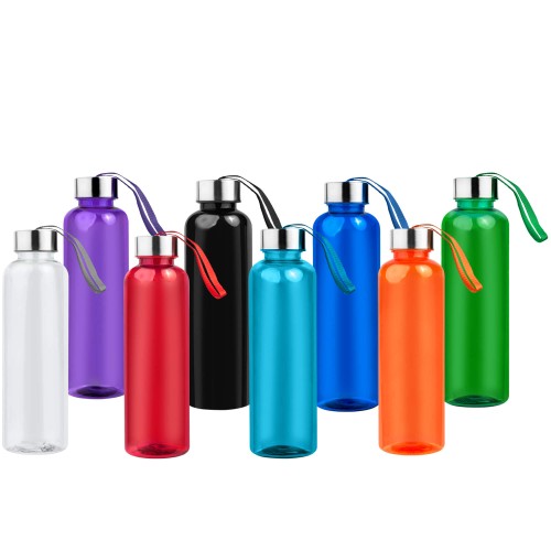 Бутылка для воды VERONA PET COLOR 550мл Красная с красным 6261.03