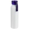 Бутылка для воды VIKING WHITE 650мл. Белая с фиолетовой крышкой 6143.11 Бутылка для воды VIKING WHITE 650мл. Белая с фиолетовой крышкой 6143.11