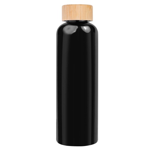 Бутылка для воды BAMBOO PET 550мл. Черная 6264.08