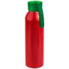 Бутылка для воды VIKING RED 650мл. Красная с зеленой крышкой 6144.02 Бутылка для воды VIKING RED 650мл. Красная с зеленой крышкой 6144.02