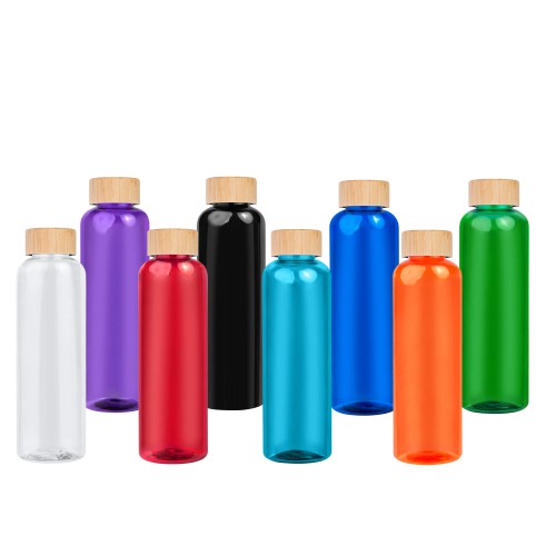 Бутылка для воды BAMBOO PET 550мл. Оранжевая 6264.05