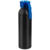 Бутылка для воды VIKING BLACK 650мл. Черная с синей крышкой 6142.01 Бутылка для воды VIKING BLACK 650мл. Черная с синей крышкой 6142.01
