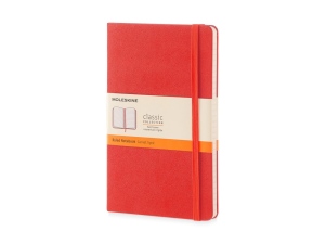 Записная книжка Moleskine Classic (в линейку) в твердой обложке, Large (13х21см), цвет красный
