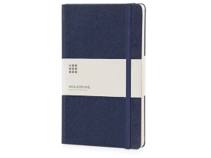 Записная книжка Moleskine Classic (в линейку) в твердой обложке, Pocket (9x14см), цвет цвет синий