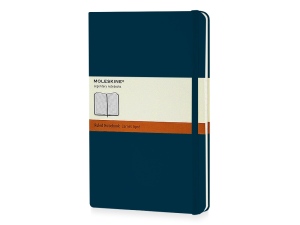 Записная книжка Moleskine Classic (в линейку) в твердой обложке, Large (13х21см), цвет сапфир