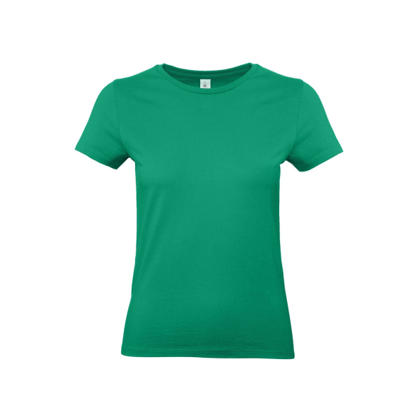 Футболка женская Exact 190/women, цвет ярко-зеленый, размер XL