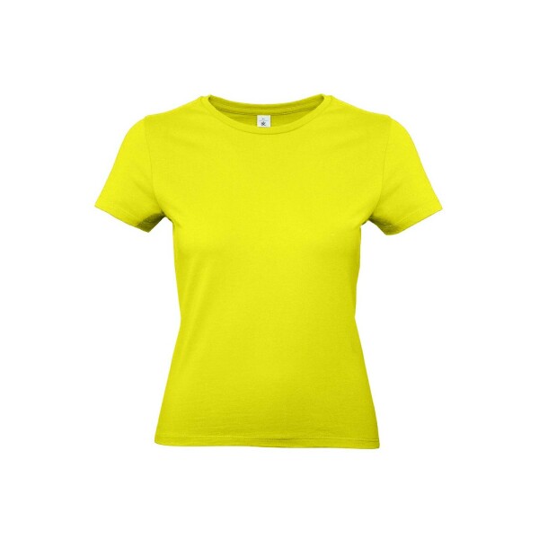 Футболка женская Women-Only PC, цвет ультражелтый, размер L