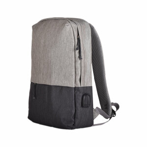 Рюкзак BEAM, цвет темно-серый с серым