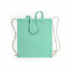 Сумка-рюкзак FENIN из переработанного хлопка, цвет зеленый