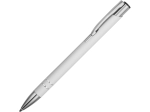 Шариковая ручка Cork, белый/серебристый