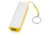 Портативное зарядное устройство (power bank) Basis, 2000 mAh, цвет белый/желтый