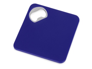 Подставка для кружки с открывалкой «Liso», цвет черный/синий