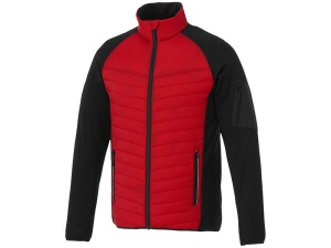 Утепленная куртка Banff мужская, красный/черный, размер XS