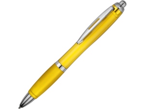 Шариковая ручка Nash, желтый/серебристый