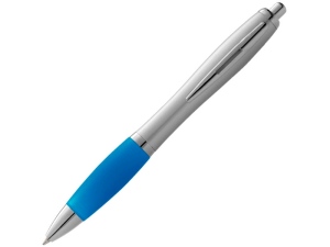 Шариковая ручка Nash, синий/серебристый