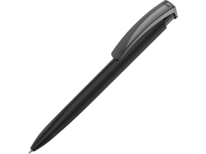 Ручка шариковая трехгранная UMA «TRINITY K transparent GUM», soft-touch