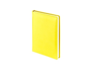 Ежедневник недатированный А5 «Velvet», цвет желтый