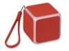 Портативная колонка «Cube» с подсветкой, цвет красный