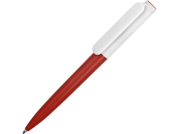 Ручка пластиковая шариковая «Umbo BiColor», красный/белый
