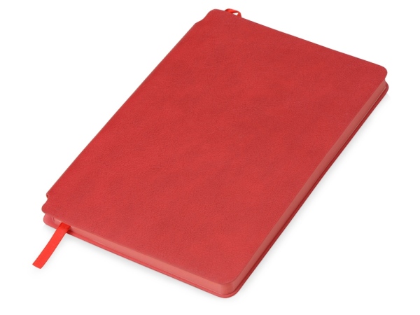 Блокнот «Notepeno» 130x205 мм с тонированными линованными страницами, цвет красный