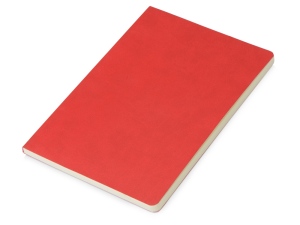 Блокнот «Wispy» линованный в мягкой обложке, цвет красный