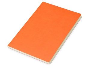 Блокнот «Wispy» линованный в мягкой обложке, цвет оранжевый
