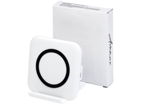 Беспроводное зарядное устройство-подставка для смартфона «Catena», белый