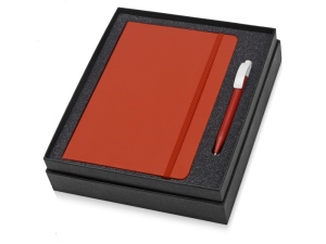 Подарочный набор Uma Vision с ручкой и блокнотом А5, цвет красный