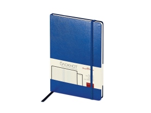 Блокнот А5 «Megapolis Journal», цвет синий
