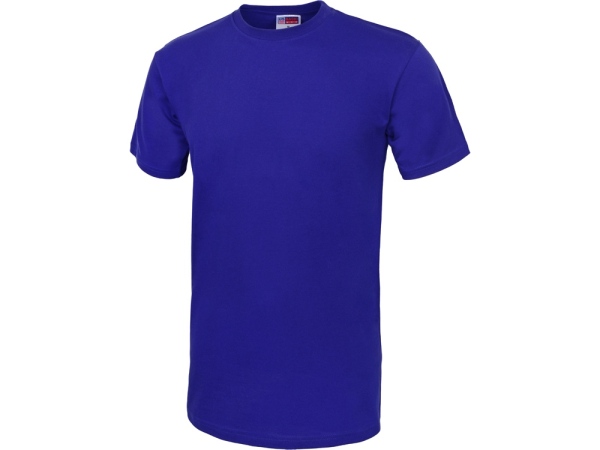 Футболка Club мужская, без боковых швов, классический синий, размер L