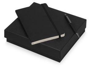 Подарочный набор Moleskine Van Gogh с блокнотом А5 Soft и ручкой, цвет черный