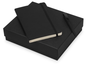 Подарочный набор Moleskine Amelie с блокнотом А5 Soft и ручкой, цвет черный