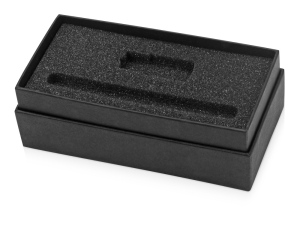 Коробка подарочная Smooth S для флешки и ручки, черный