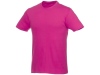 Мужская футболка Heros с коротким рукавом, розовый, размер XS